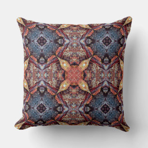 Rock Wall Throw Pillow