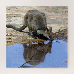 rock wallaby jigsaw puzzle