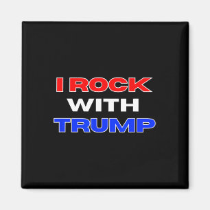 Rock With Trump Magnet