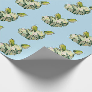 Rock Wren birds New Zealand Wrapping Paper