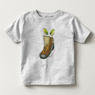 Rock Wren Tuke On a hiking boot Toddler T-shirt
