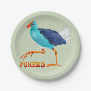 Rock Wren Tuke Paper Plate