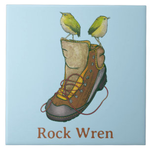 Rock Wren Tuke Tile