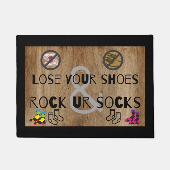 Rock your Socks! Doormat (Front)