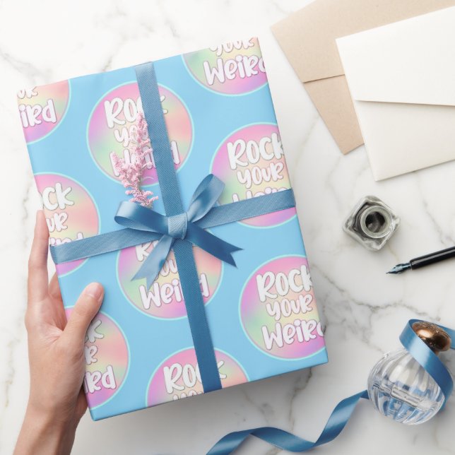 Rock Your Weird Wrapping Paper (Gifting)