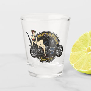 Rockabilly Design Shot glass