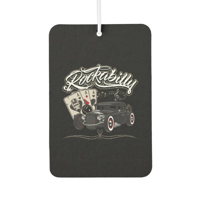 Rockabilly Duftbaum Air Freshener (Front)
