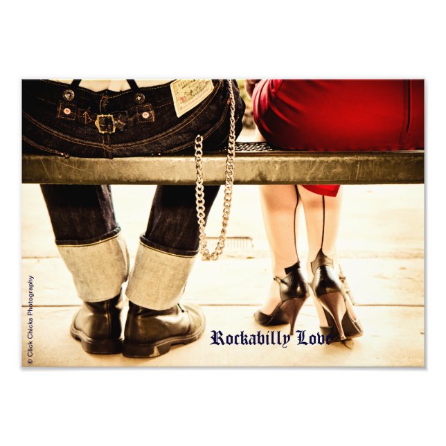 Rockabilly Love Fine Art Photo (Devant)