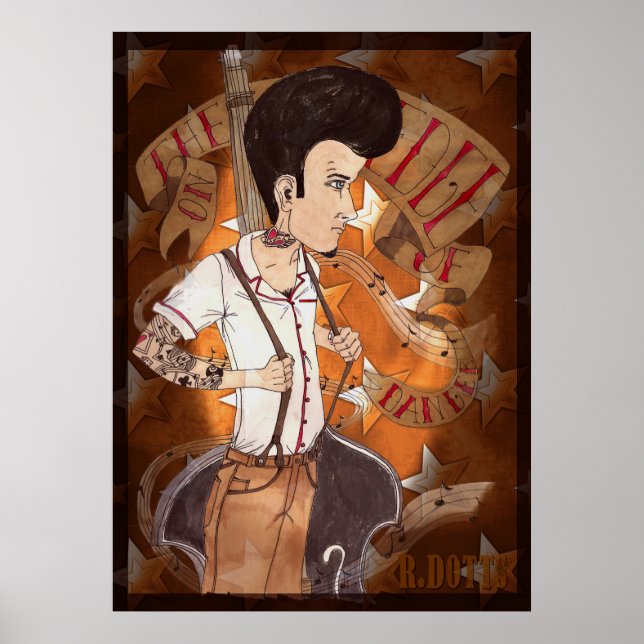 Rockabilly Poster (Front)