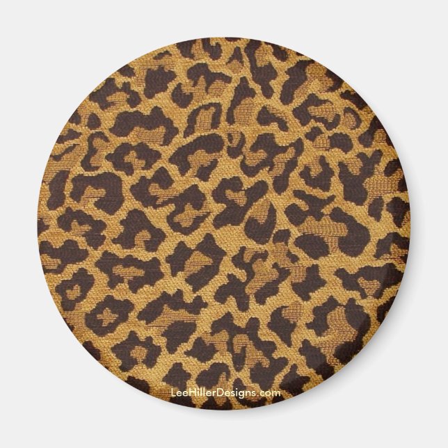 Rockabilly rab Leopard Print Gifts & Collectibles Magnet (Front)