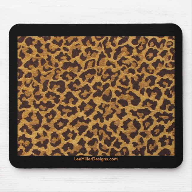 Rockabilly rab Leopard Print Gifts & Collectibles Mouse Pad (Front)