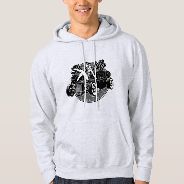 Rockabilly RatRod Hoodie (Front)