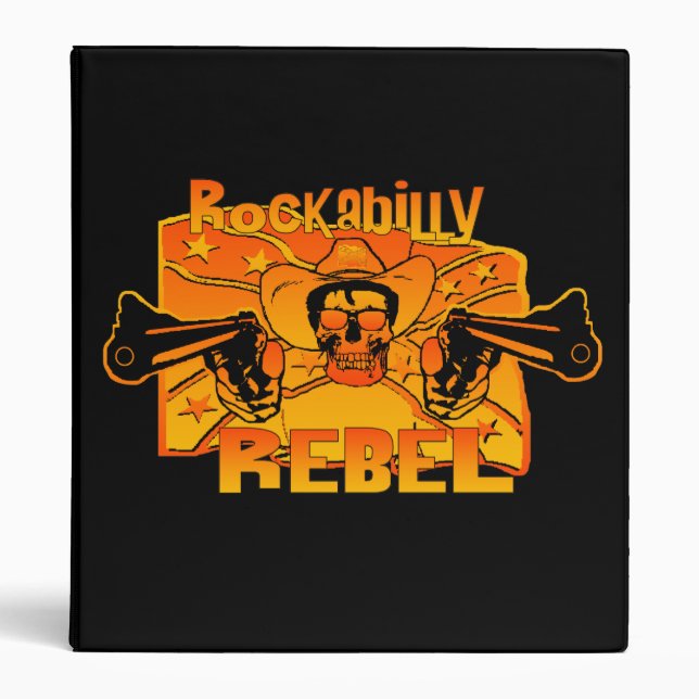 Rockabilly Rebel Avery Binder (Front)