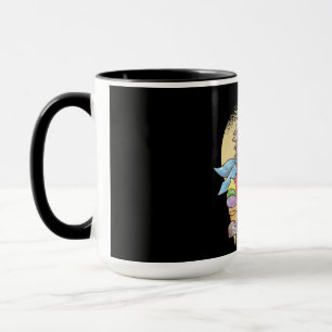 Rockabilly-Style Cat Mug