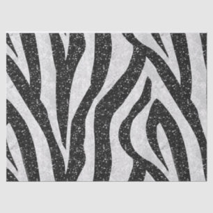 Rockabilly Zebra Print Tissue Paper