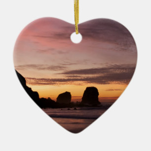 Rockaway Beach Pacifica, Ca Ceramic Ornament