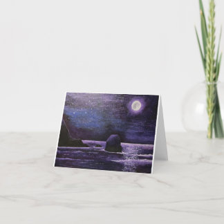 Rockaway Moon Card