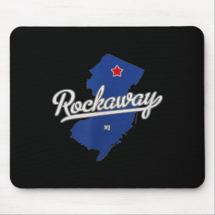 Rockaway New Jersey Nj Map  Mouse Pad
