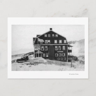 Rockaway, Oregon Lake Lytle Hotel Photograph Postcard