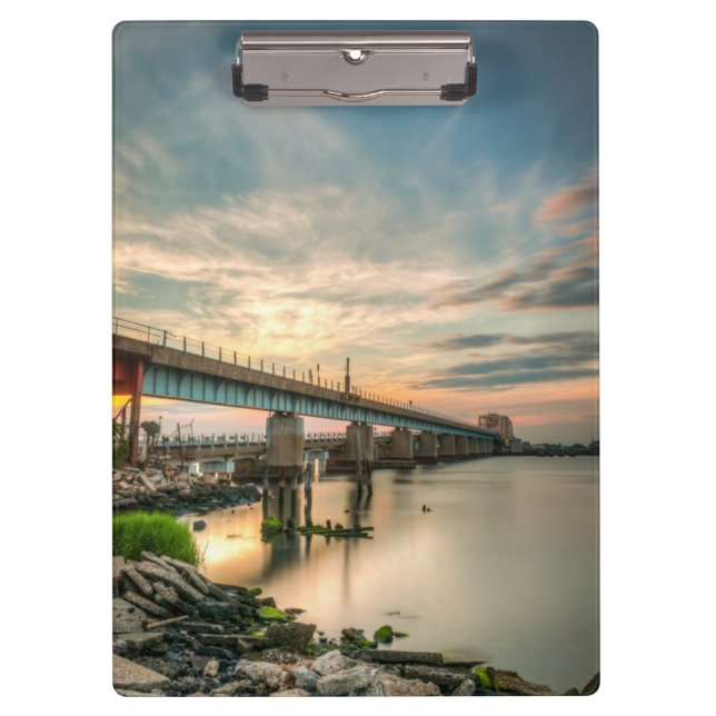 Rockaway Train Bridge Clipboard (Front)