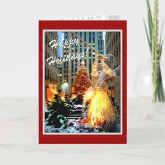 Rockefeller Centre Christmas Tree Greeting Cards