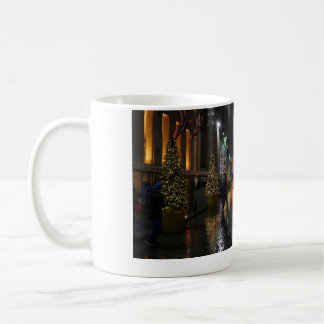 Rockefeller Centre Christmas Tree in Reflection Coffee Mug