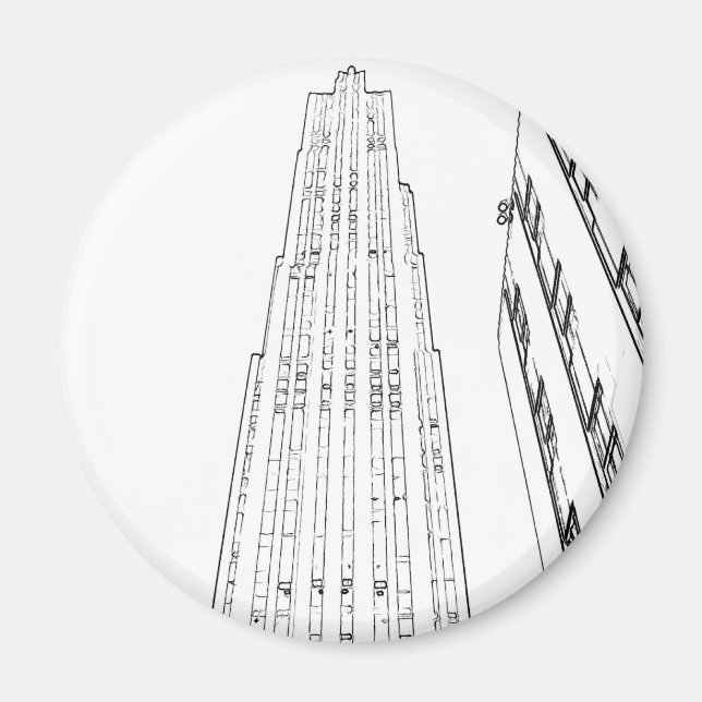 Rockefeller Centre Magnet (Front)
