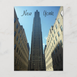 rockefeller ge postcard