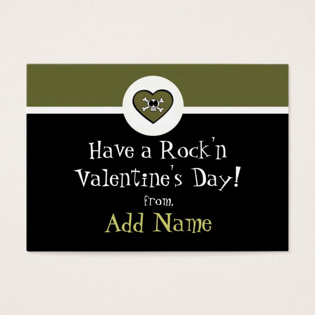Rocker Boy Funky Valentine (Front)