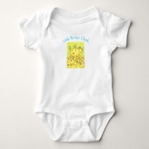ROCKER CHICK Mosh Pit BABY JERSEY BODYSUIT White