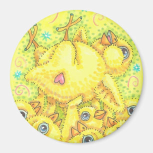 ROCKER CHICK MOSH PIT MAGNET Round *Customize