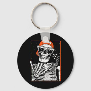 Rocker Hand Halloween Costume Cool Music Cap Skate Keychain
