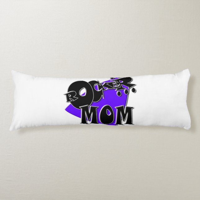 Rocker MOM! Body Pillow (Front)