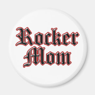 Rocker Mom Magnet