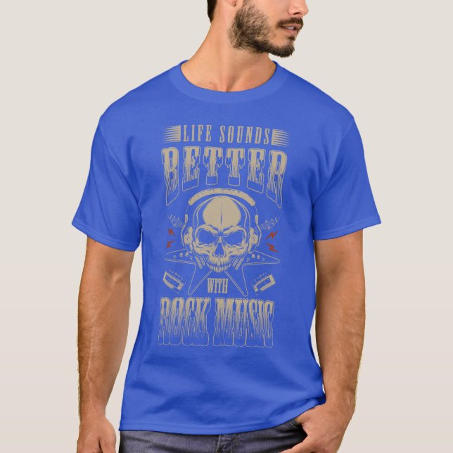 Rocker Rock Music Musician Concert friends T-Shirt (Front)