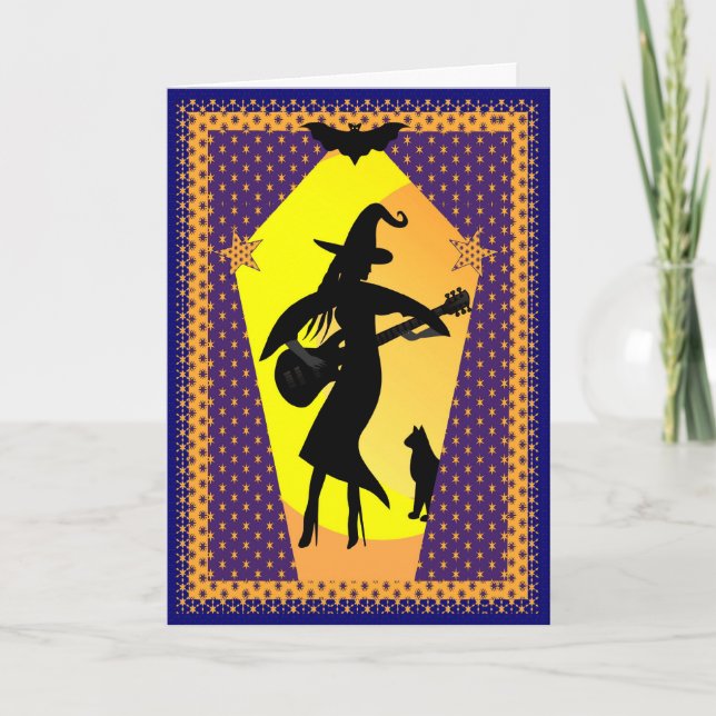 Rocker witch card (Front)