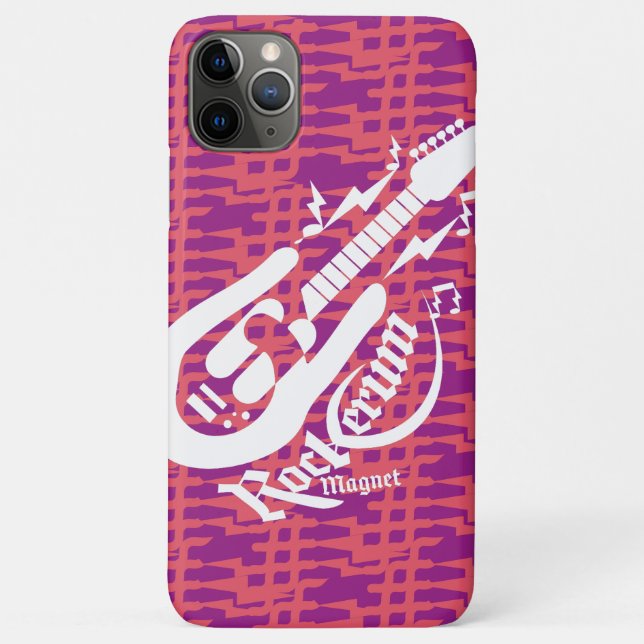 ROCKERUM MAGNET ROCK BY MASANSER PIXELAT Case-Mate iPhone CASE (Back)