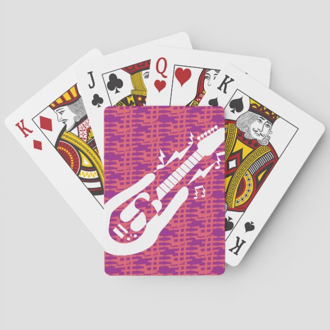 ROCKERUM MAGNET ROCK BY MASANSER PIXELAT PLAYING CARDS (Back)
