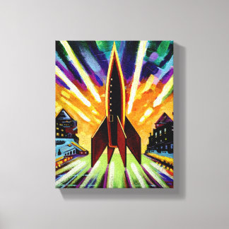 Rocket #25 canvas print