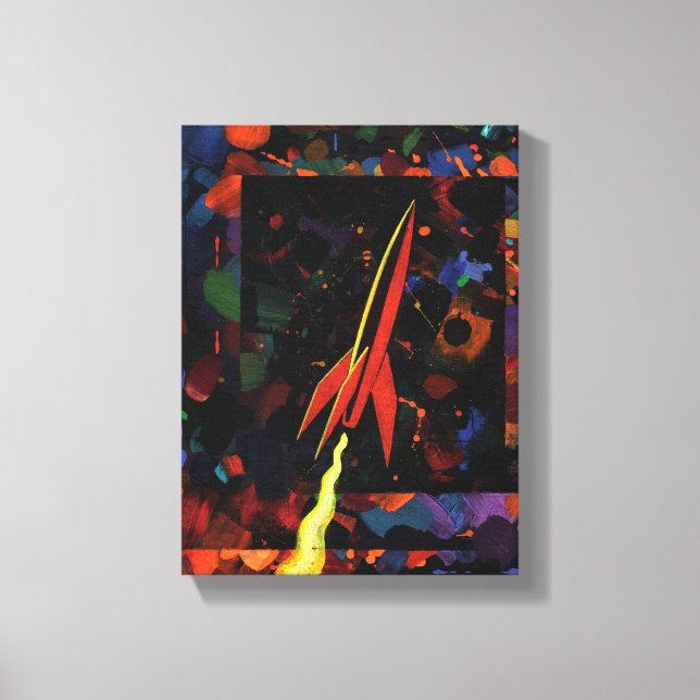 Rocket #52 canvas print (Front)