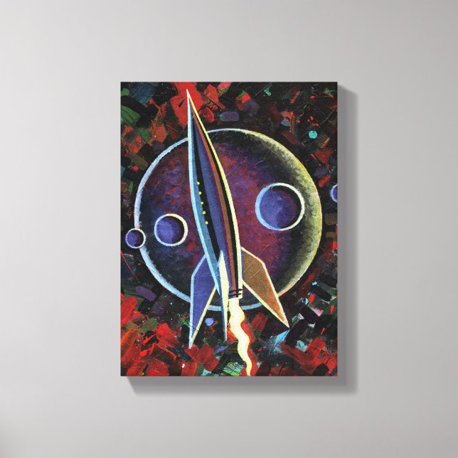 Rocket #54 canvas print (Front)