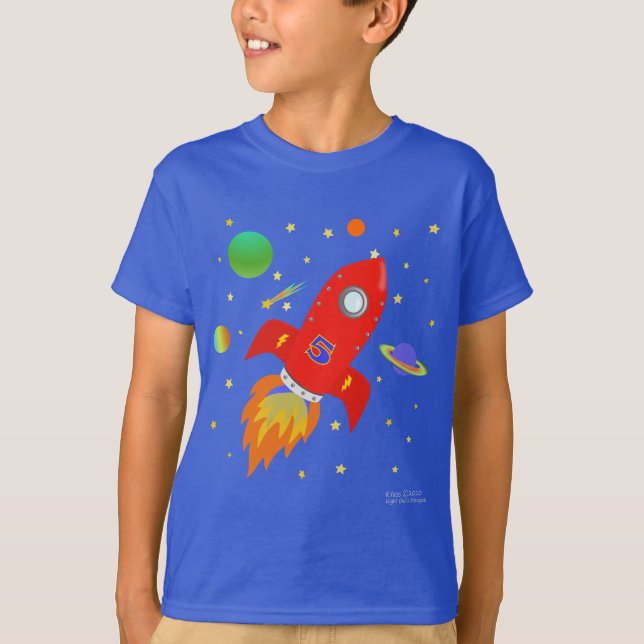 Rocket 5 T-shirt (Front)