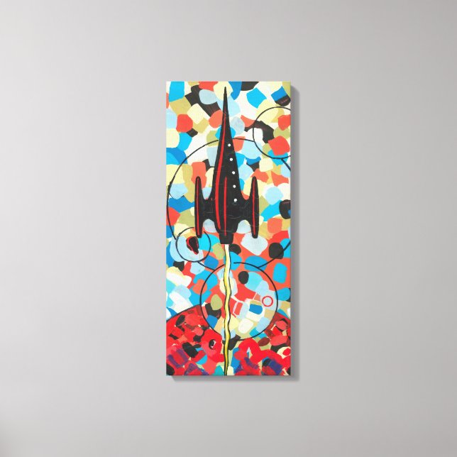 Rocket #92 Canvas Print (Front)