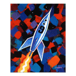 Rocket #9 photo print