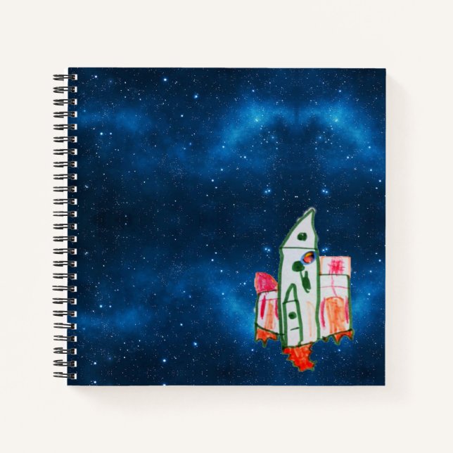 ROCKET Baby Notes  Notebook (Front)