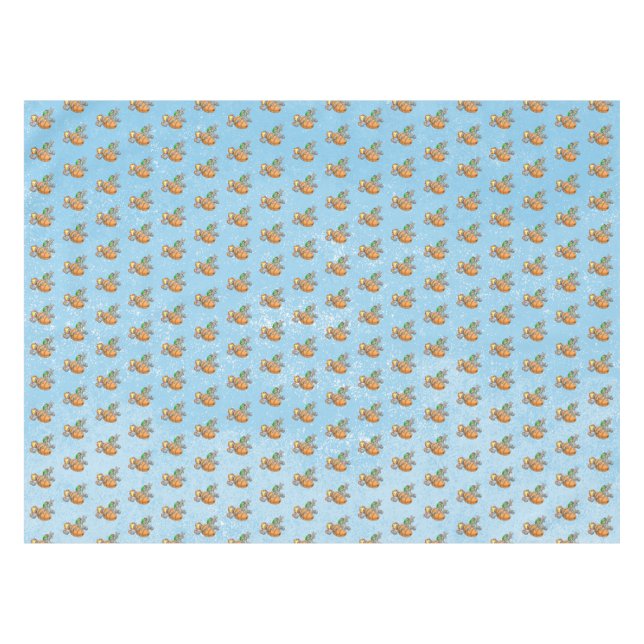 Rocket Bunny Tablecloth (Front (Horizontal))