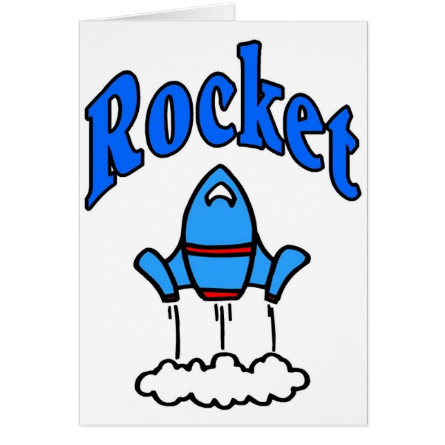 Rocket Card (Front)