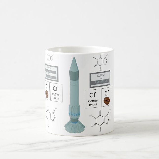Rocket Coffee Mug (Center)