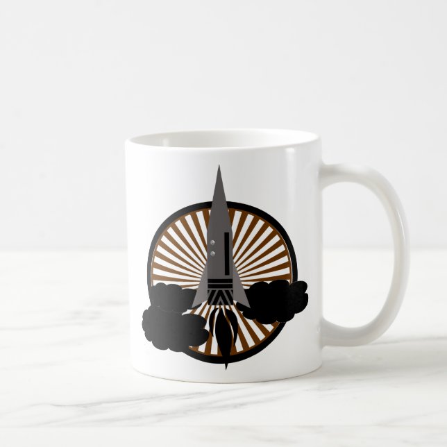 rocket coffee mug (Right)