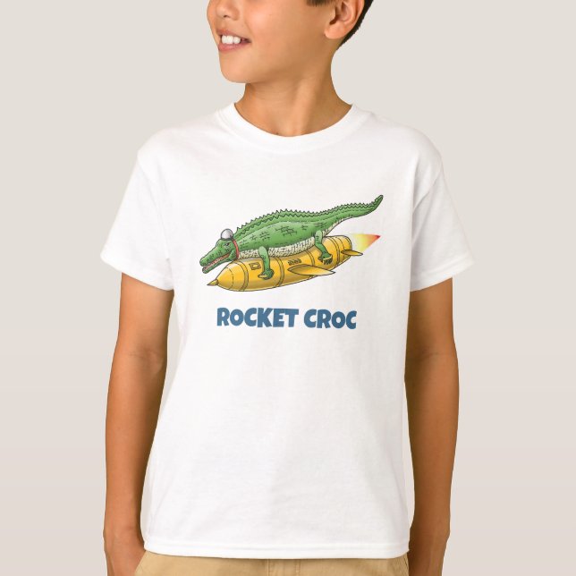 Rocket Croc T-Shirt (Front)